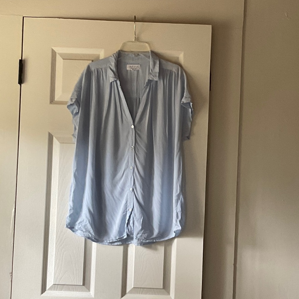 Velvet blouse